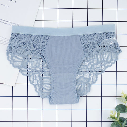 Lace Breathable  Seamless Low-rise Panties