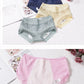 Leak Proof Comfort Cotton Lace Briefs Mid Rise Menstrual Panties